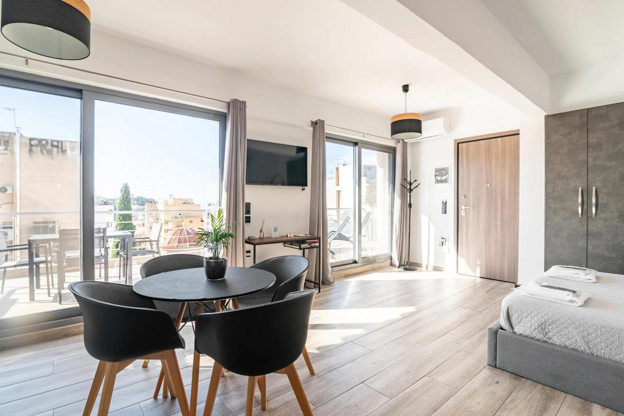 Dreamy Athens Penthouse With Acropolis Viewアパートメント エクステリア 写真