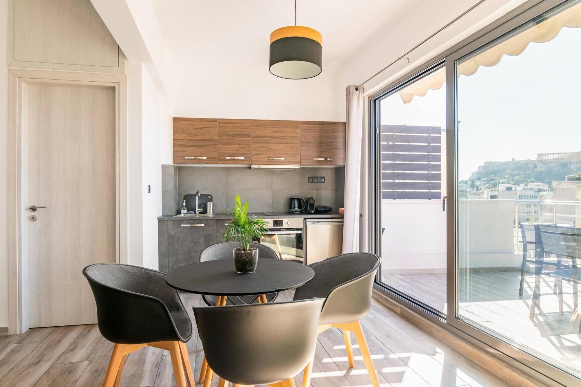 Dreamy Athens Penthouse With Acropolis Viewアパートメント エクステリア 写真